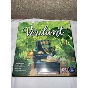 NEW OPEN BOX VERDANT PUZZLE TABLETOP BOARD GAME ARG FLAT OUT GAMES